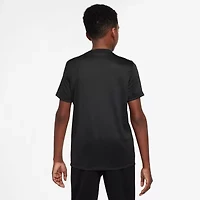 Nike Dri-Fit Big Kid Unisex Crew Neck Short Sleeve Regular Fit Graphic T-Shirt