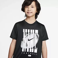 Nike Dri-Fit Big Kid Unisex Crew Neck Short Sleeve Regular Fit Graphic T-Shirt