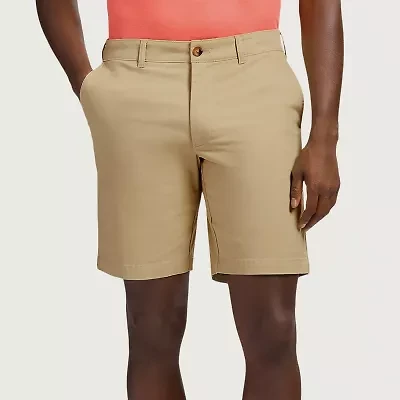 IZOD Saltwater Mens 9 1/2" Stretch Fabric Chino Short
