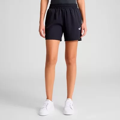 PUMA Womens Woven Pull-On Short