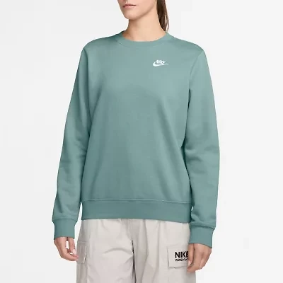 Nike Womens Crew Neck Long Sleeve Sweatshirt