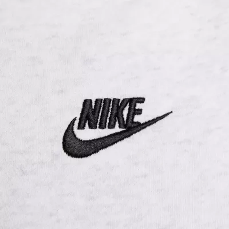 Nike Club Womens Mock Neck Long Sleeve Active Quarter-Zip Pullover