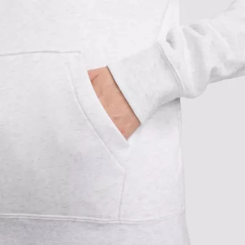 Nike Club Womens Mock Neck Long Sleeve Active Quarter-Zip Pullover
