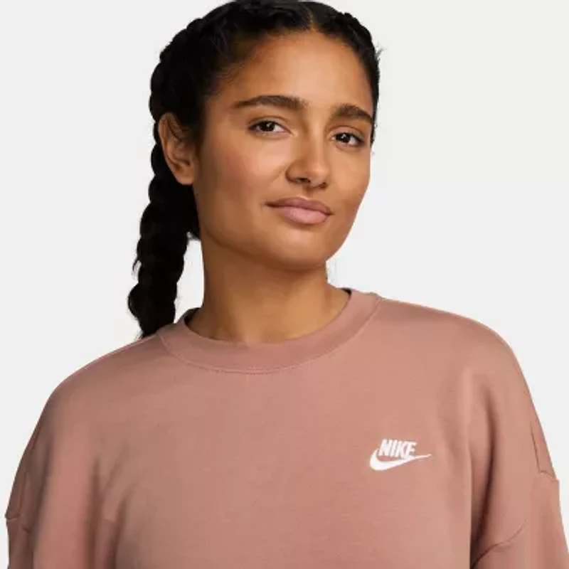 Nike Womens Crew Neck Long Sleeve Sweatshirt