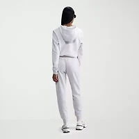 Nike Club Womens Drawstring Waist Cuffed Mid Rise Fleece Active Jogger Pant