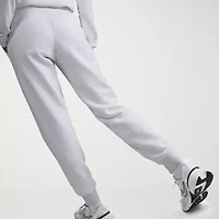 Nike Club Womens Drawstring Waist Cuffed Mid Rise Fleece Active Jogger Pant