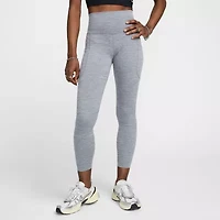 Nike Dri-Fit Womens Moisture Wicking Quick Dry High Rise Knit 7/8 Ankle Legging