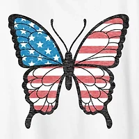 Womens Crew Neck Short Sleeve Regular Fit Graphic T-Shirt