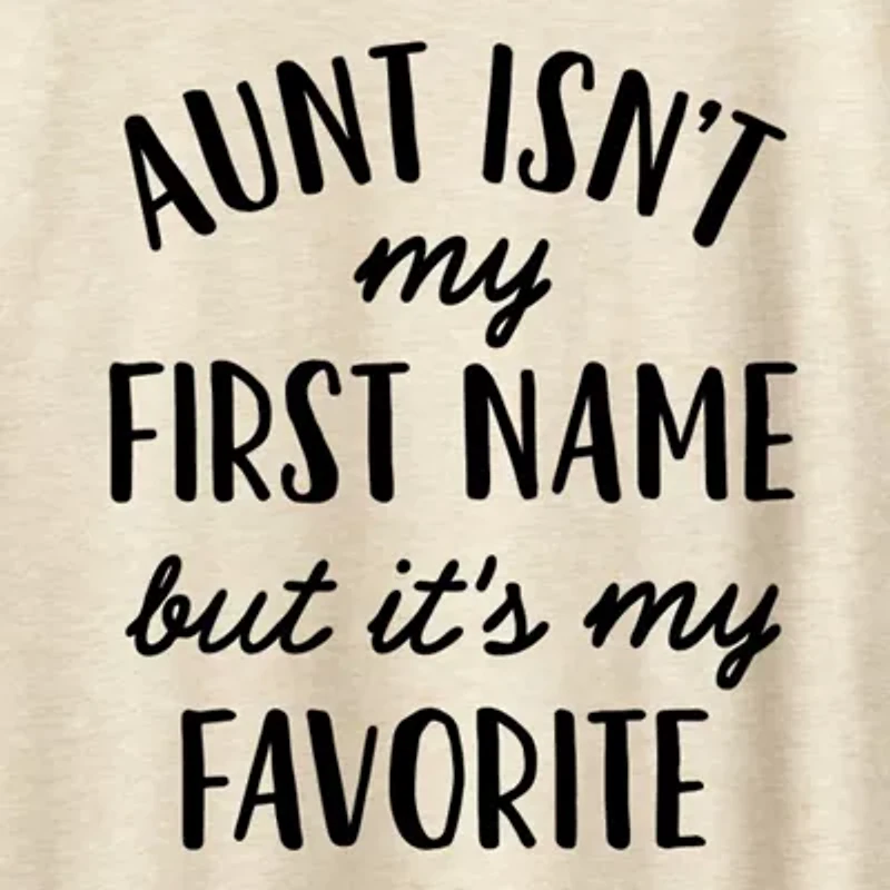 Womens Crew Neck Short Sleeve Regular Fit Graphic T-Shirt