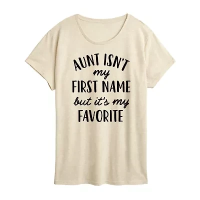 Womens Crew Neck Short Sleeve Regular Fit Graphic T-Shirt