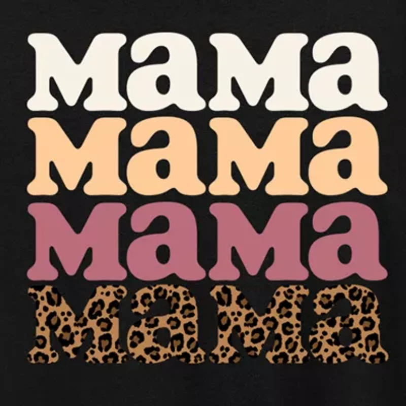 Womens Crew Neck Short Sleeve Regular Fit Graphic T-Shirt