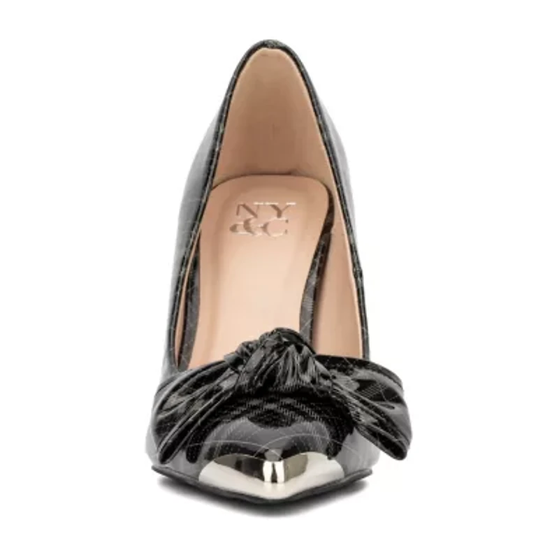 New York & Company Wendys Womens Pointed Closed Toe Stiletto Heel Pumps