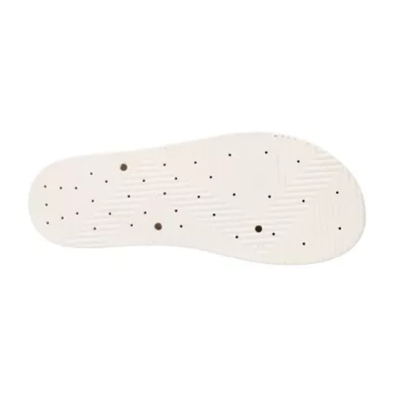 New York & Company Womens Camilia Flower Slide Flat Sandals