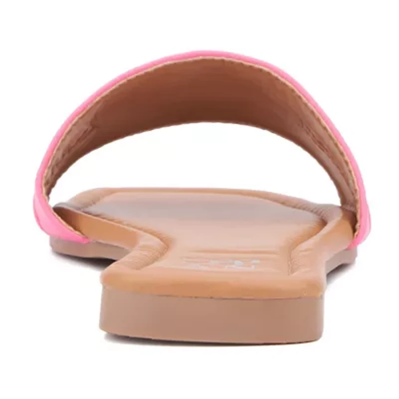 New York & Company Womens Naia Flat Sandals