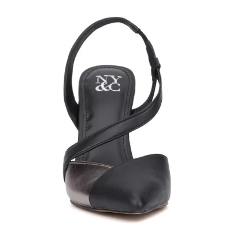 New York & Company Womens Lola Heeled Sandals