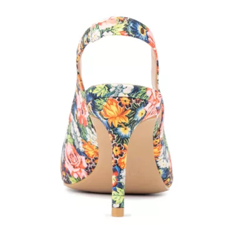 New York & Company Womens Steph Heeled Sandals