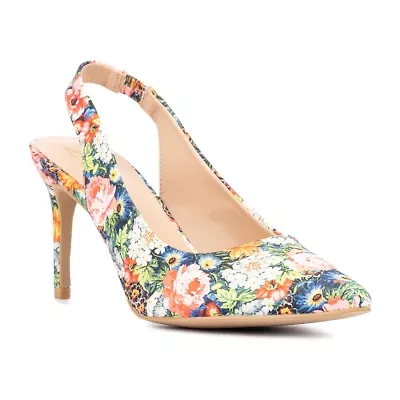 New York & Company Womens Steph Heeled Sandals