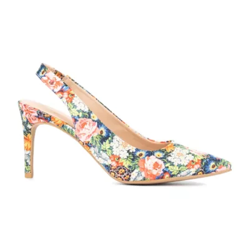 New York & Company Womens Steph Heeled Sandals