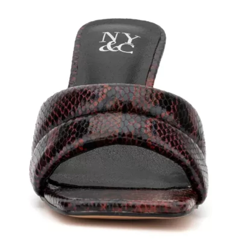 New York & Company Womens Evelina Heeled Sandals