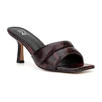 New York & Company Womens Evelina Heeled Sandals