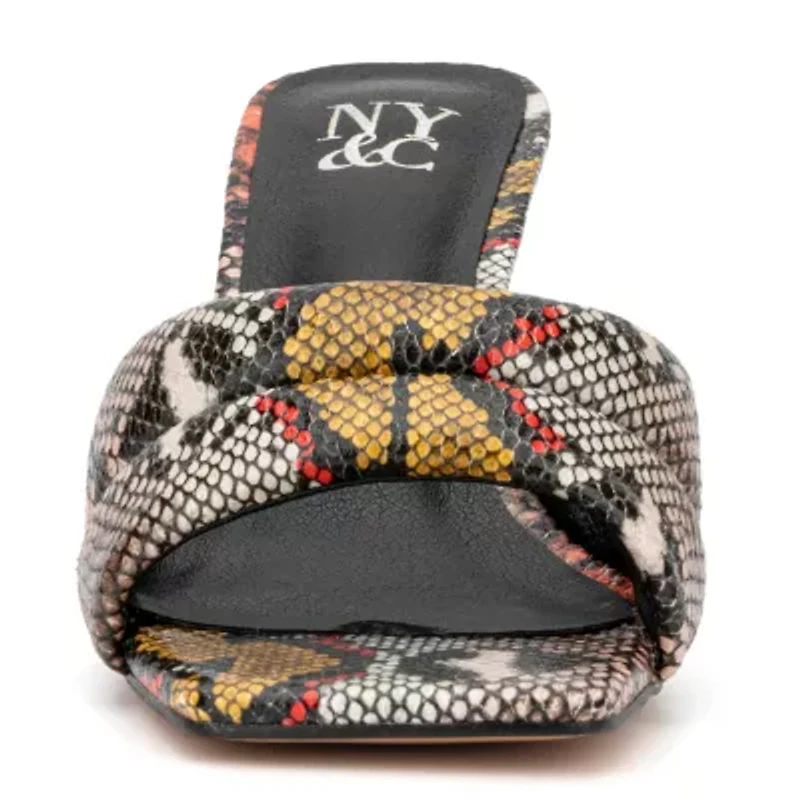 New York & Company Womens Evelina Heeled Sandals