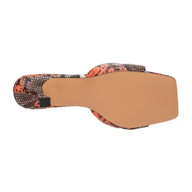 New York & Company Womens Evelina Heeled Sandals