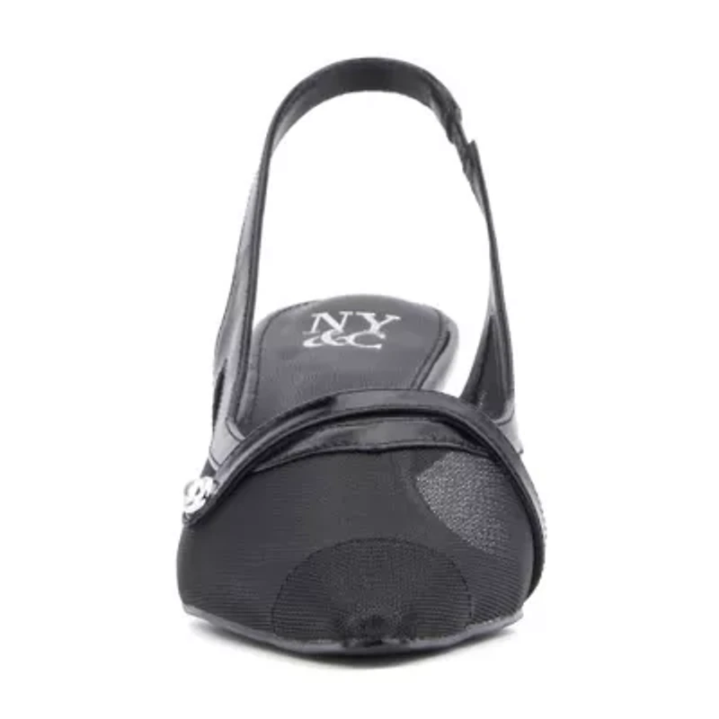 New York & Company Womens Kristie Heeled Sandals