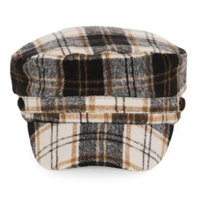 Mixit Plaid Womens Cadet Hat