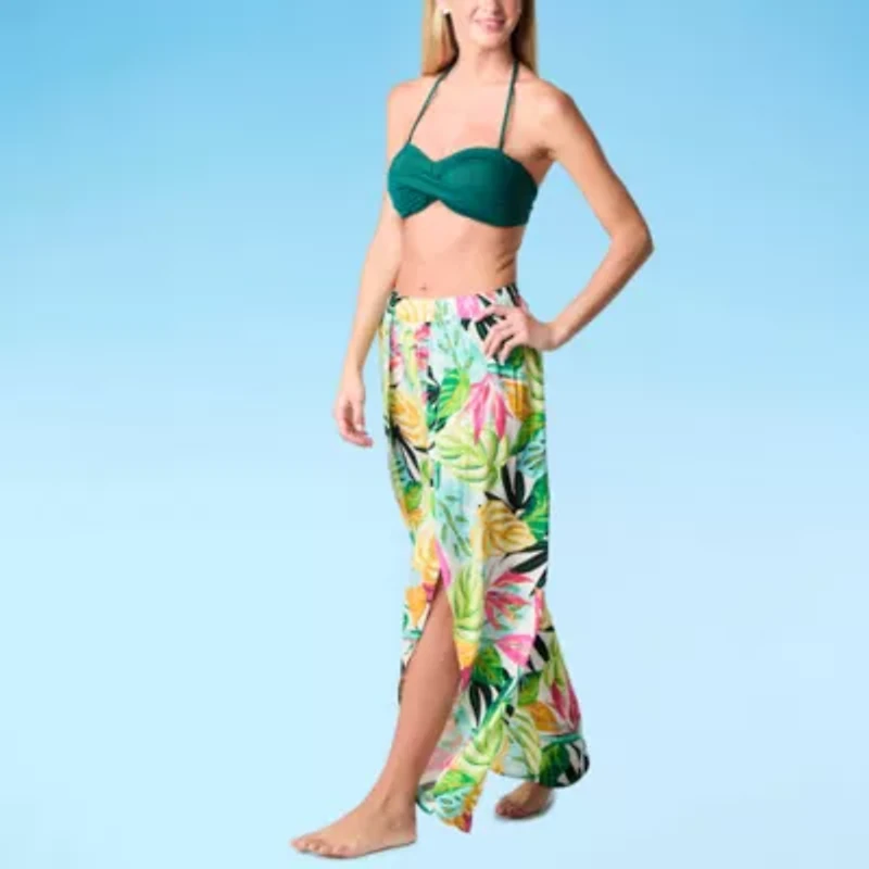 Mynah Womens Breathable Exotic Pants Swimsuit Cover-Up