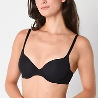 Ambrielle Cotton Womens Medium Support Demi Bra 364238