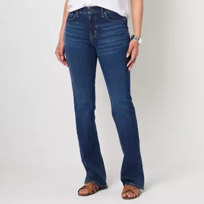 a.n.a Womens High Rise Bootcut Jean