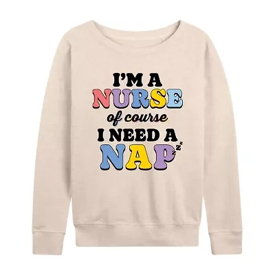 Womens Crew Neck Long Sleeve Sweatshirt