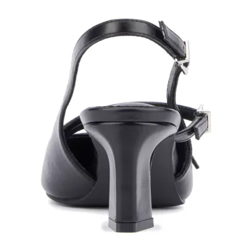 New York & Company Womens Imari Heeled Sandals