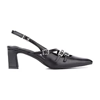 New York & Company Womens Imari Heeled Sandals