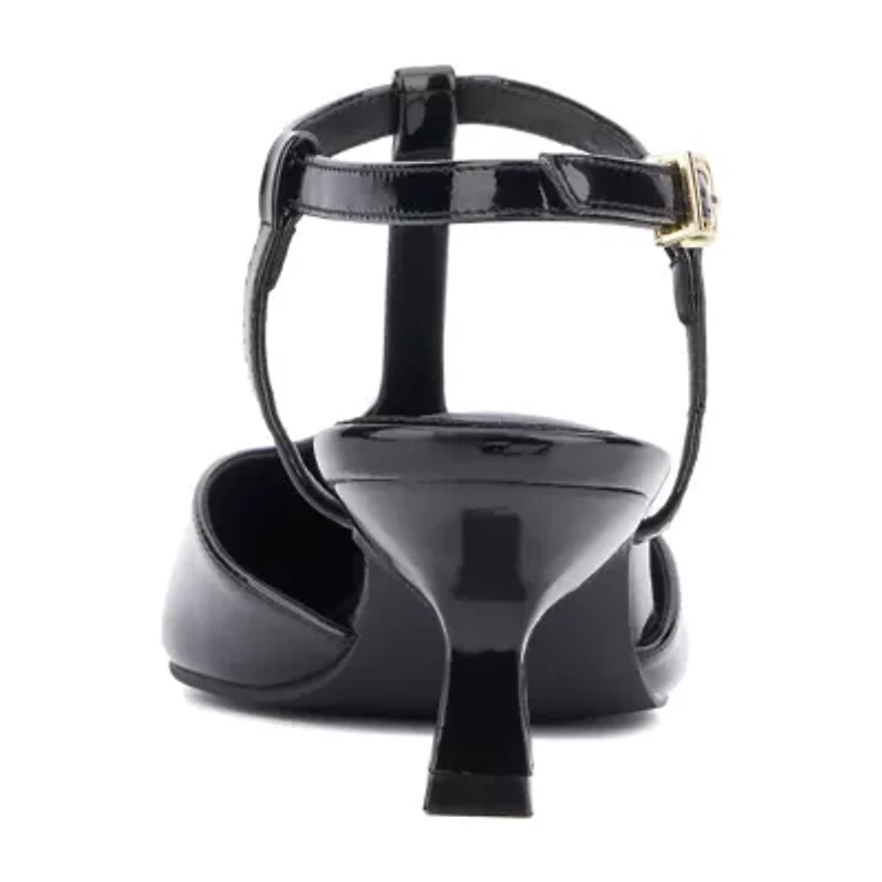 New York & Company Womens Vina Heeled Sandals