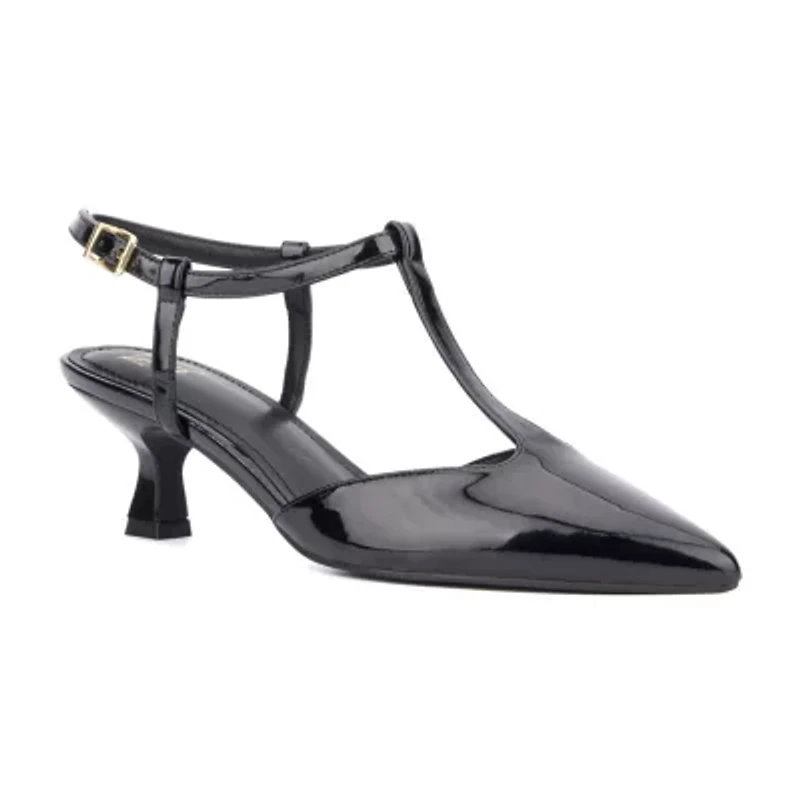 New York & Company Womens Vina Heeled Sandals