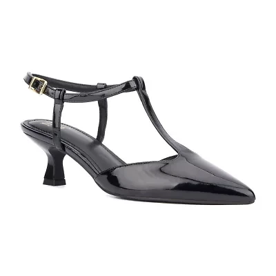 New York & Company Womens Vina Heeled Sandals