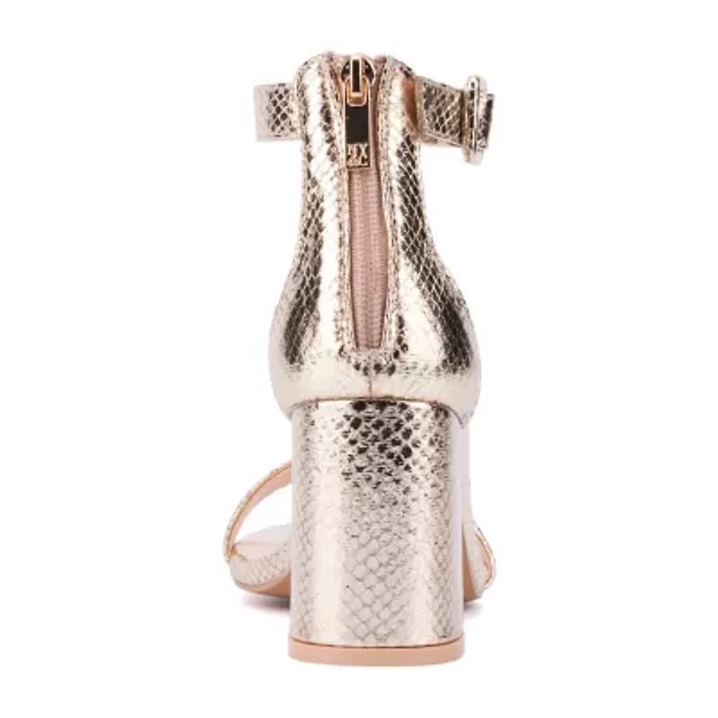 New York & Company Womens Lulu Heeled Sandals