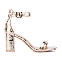 New York & Company Womens Lulu Heeled Sandals