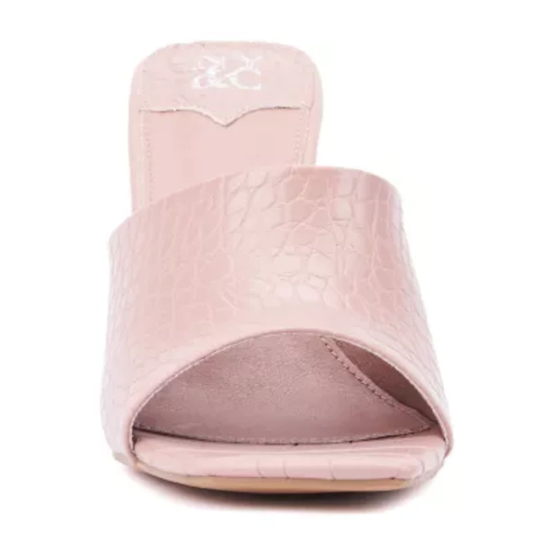 New York & Company Womens Delara Heeled Sandals