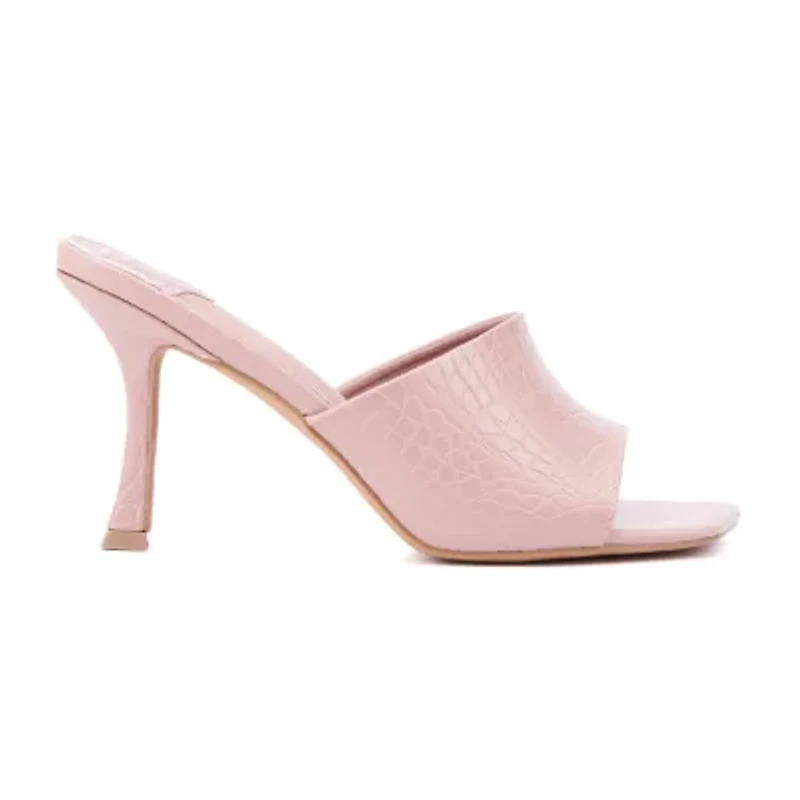 New York & Company Womens Delara Heeled Sandals