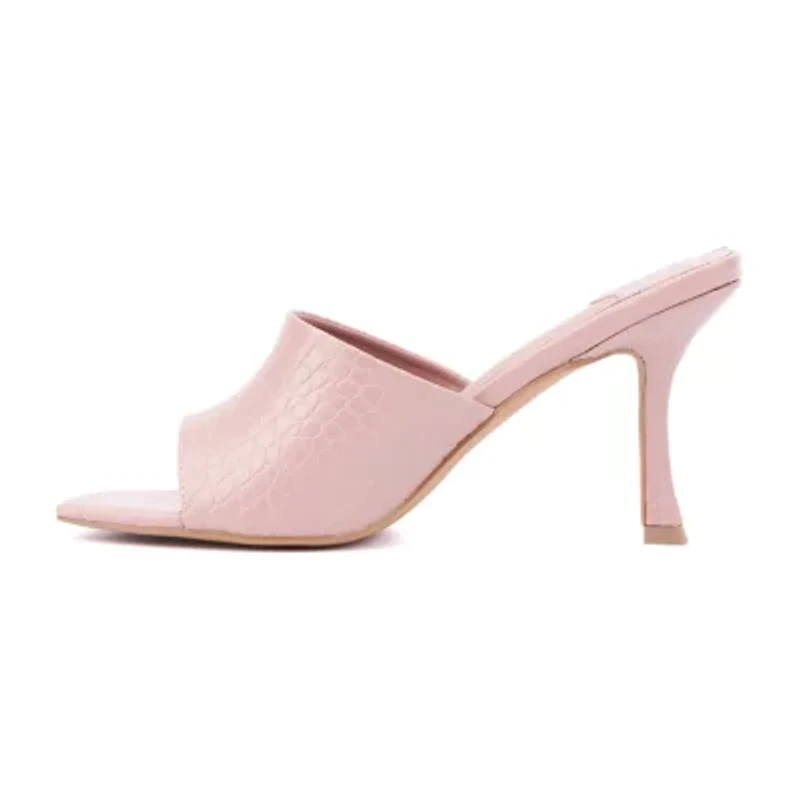 New York & Company Womens Delara Heeled Sandals