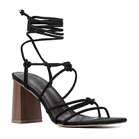 New York & Company Womens Bailey Heeled Sandals