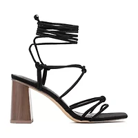 New York & Company Womens Bailey Heeled Sandals