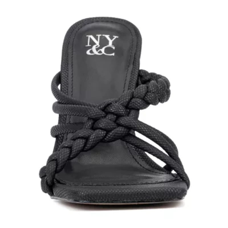 New York & Company Womens Dalia Heeled Sandals