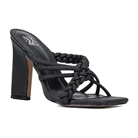 New York & Company Womens Dalia Heeled Sandals