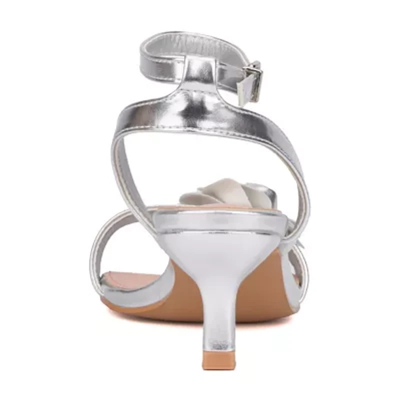 New York & Company Womens Sofia Heeled Sandals