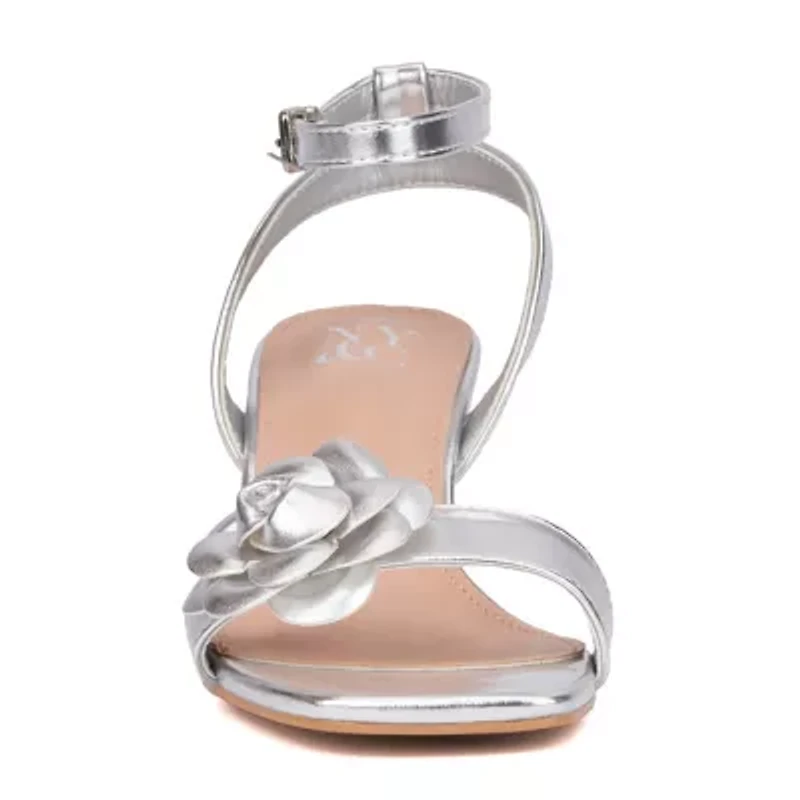 New York & Company Womens Sofia Heeled Sandals