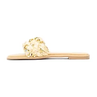 New York & Company Womens Izzy Slide Sandals