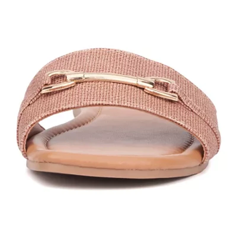New York & Company Womens Naia Flat Sandals